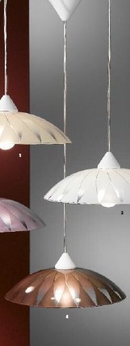 Polokoule - OR KL 8-214 HNĚDÁ Závěsné svítidlo 1x E27, hnědá barva, průměr 33cm - ORION - foto 1