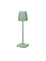 Na baterie - NV 9223414 Venkovní stolní lampa COLT olivově zelený litý hliník a akryl LED 2W 3000K IP54 62st. 5V DC vypínač na těle USB kabel stmívatelné - NOVA LUCE
