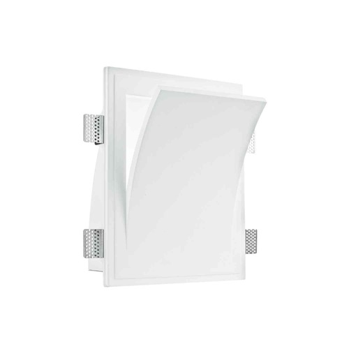 Hranatá - FAN I-ANIMA-AP2 Zápustné svítidlo Anima A Parete, bílé, 2 x E14, 31,5 x 25,5 x 17,5 cm - FANEUROPE - foto 1