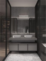 K zrcadlu - NV 787014 Nástěnné svítidlo nad obrazy a zrcadla WILLOW bílý hliník a akryl LED 12W 230V 3000K IP44 - NOVA LUCE