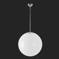 Koule - OS ISI66137 ISIS P4 závěsné plastové svítidlo nerez leštěná / bílá IP40 3000 K 41W LED DALI (původní kód OS 66137) - OSMONT