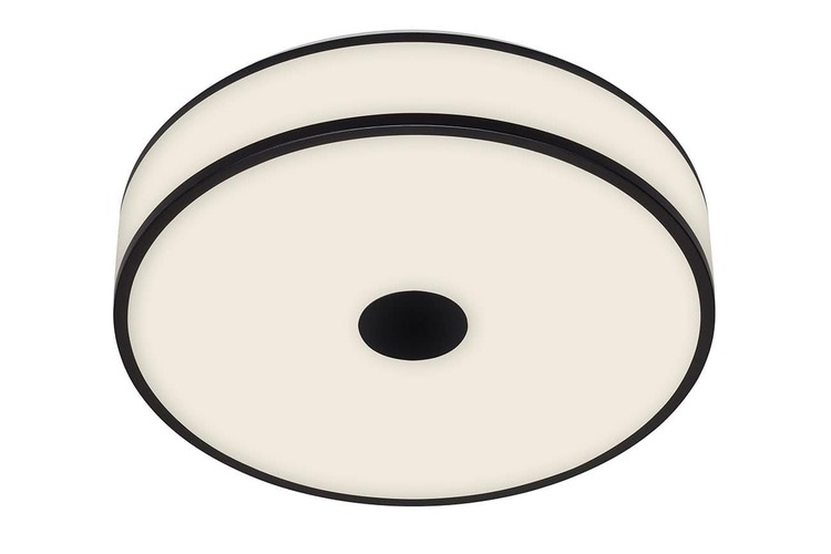 Kruhová - BRI 3454-115 LED stropní svítidlo, pr. 38 cm, 18 W, černá - BRILONER - foto 1