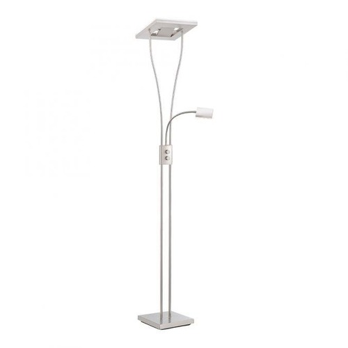 Stojací lampy - LD 11776-55 HELIA LED stojací lampa se čtecím ramenem, ocel, design 3000K - LEUCHTEN DIREKT / JUST LIGHT - foto 1