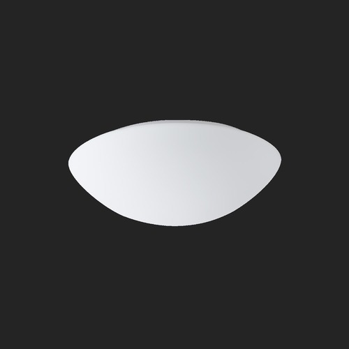 Nouzová - OS AUR59018 AURA 3 stropní/nástěnné skleněné svítidlo bílá IP43 3000 K 14W LED HF nouzové kombinované 3 h (původní kód OS 59018) - OSMONT - foto 1