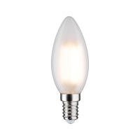 E14 - P 29076 Filament 230V LED svíčka E14 5,9W 2700K stmívatelné mat - PAULMANN