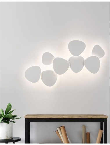 Nepřímé osvětlení - NV 9084081 Nástěnné svítidlo CRONUS bílá sádra a hliník LED 12W 220-240V 3000K IP20 - NOVA LUCE - foto 1