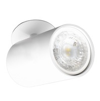 Kruhová - CEN ENIBOR-GU10 ENFASI zapuštěné svítidlo GU10 BÍLÉ - CENTURY