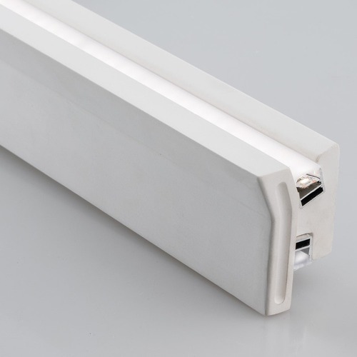 Al profily k přisazení - FAN I-PROFY-BIS Profil Bis bílý - hliníkový s opálovým difuzorem, 100 x 6,1 x 4,9 cm - FANEUROPE - foto 1