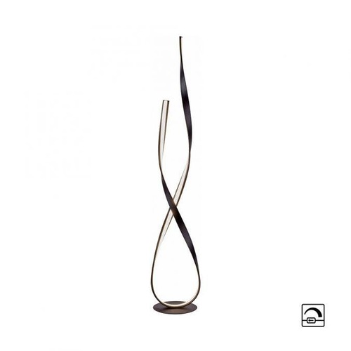 Stojací lampy - PN 720-48 LINDA LED stojací svítidlo, barva rzi, design 3000K - PAUL NEUHAUS - foto 1