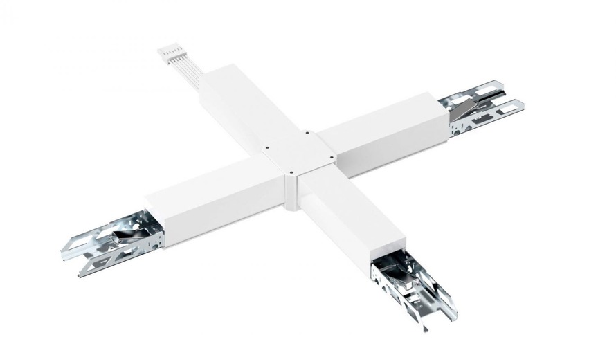 Lištové 1 fáze Sanotrunk - IMPR 930959 Deko-Light příslušenství - Sanotrunk, X-spojka trojitá 7 vodičů, DALI, pro nosnou lištu - LIGHT IMPRESSIONS - foto 1