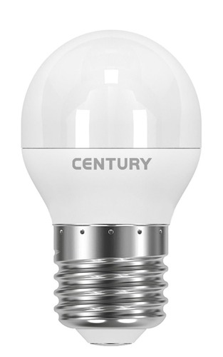 E27 - CEN ONH1G-062765 LED MINI GLOBE ONDA 6W E27 6500K 520Lm 200d 45x78mm IP20 - CENTURY - foto 1