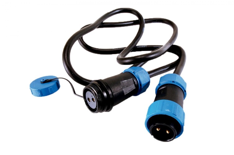 Příslušenství - IMPR 940051 Deko-Light Weipu HQ 12/24/48V spojovací kabel 2-pólový kabelový systém5000 mm - LIGHT IMPRESSIONS - foto 1