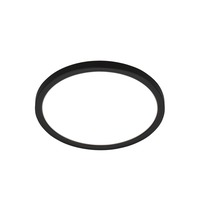 Kruhová - BRILO 7515415 Tava LED stropní svítidlo, ploché, přímé a nepřímé osvětlení, 1900 lm, 16 W, černá, kruhové 24 cm - BRILO