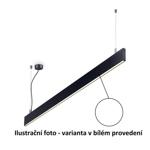 Podélná - ILUX 241968 LINUS SP ZÁVĚSNÉ LINEÁRNÍ LED SVÍTIDLO WH - IDEALLUX - foto 1