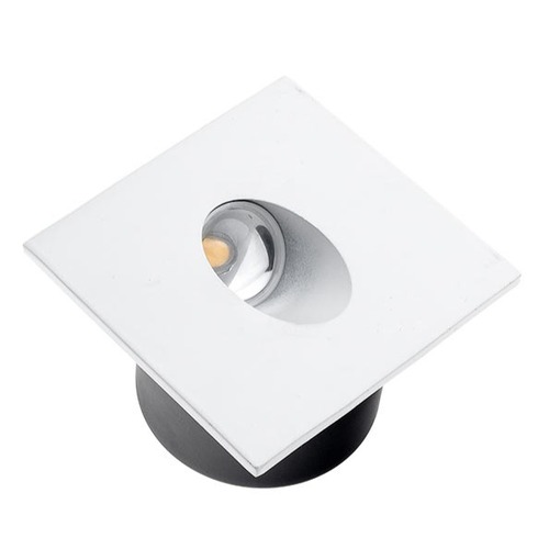 LED krokové svetlá - LED krokové světlo Bílý čtverec - foto 1