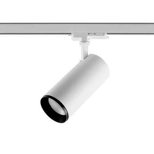 Svítidla - IMPR 707242 Deko-Light 3-fázové bodové svítidlo - Lucea 40 Tilt, 40 W, DALI, 4000 K, bílá - foto 1