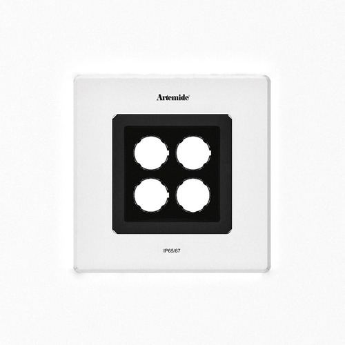 Zapuštěná - AR T42006WFLW00 Ego Flat 150 downlight čtverec 38° 3000K hliník IK09 - ARTEMIDE - foto 1