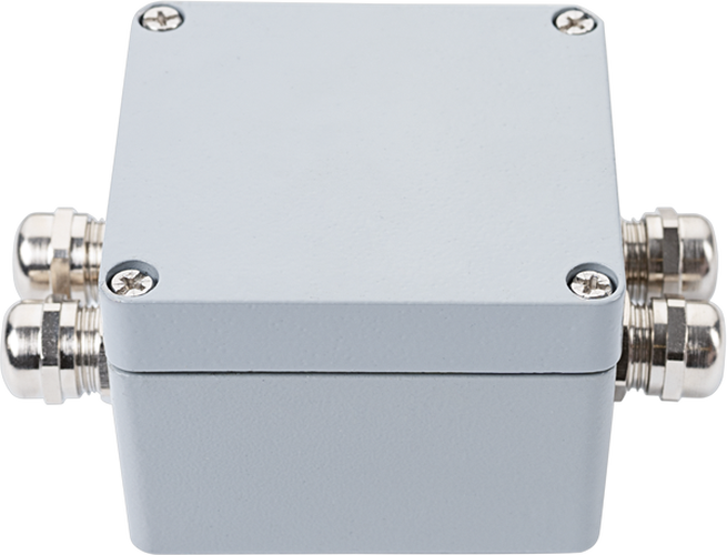 Spotřební materiál a příslušenství - Vodotesný hliníkový box svorkovnice IP68 - 4 terminály - foto 1