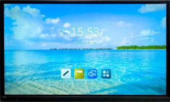 LED displeje - Interaktivní tabule 4K 86palcový Android + Casting Dongle