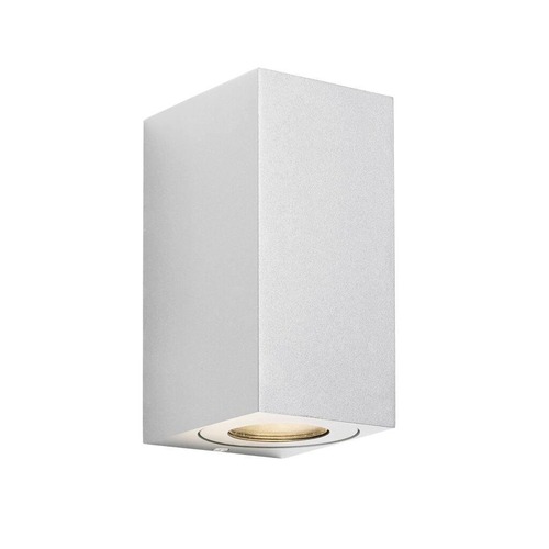 Nástěnná - NOR 49731001 Venkovní nástěnné svítidlo Canto Maxi Kubi 2 2x28W GU10 bílá čirá - NORDLUX - foto 1