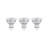GU4 - P 28977 Standard 12V LED reflektor GU4 3x1,8W 2700K stříbrná - PAULMANN