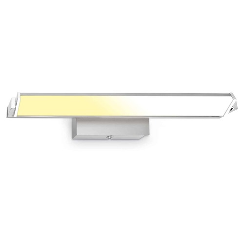 Nad obrazy/zrcadla - BRILO 3723-012 LED nástěnné svítidlo, s CCT svítidlo LED panel, stmívatelné 52,5 cm, 15 W, matný nikl-chrom - BRILO - foto 1