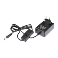 Napájecí zdroje 12V - LED zdroj 12V 24W s vypínačem černý