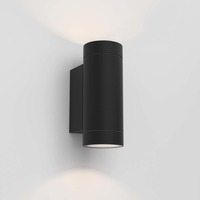 Nástěnná - AST 1372014 AKCE - Venkovní nástěnné svítidlo Dartmouth Twin 2x6W GU10 černá - ASTRO Lighting