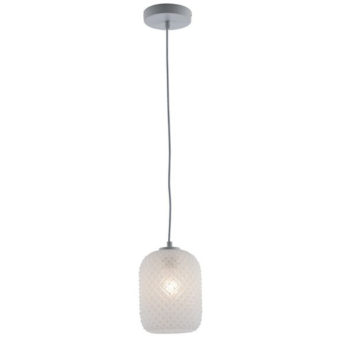 Válec - FAN I-ASHFORD-S15 BCO Závěsné svítidlo Ashford Ovale, bílé, 1 x E27, 15 x 150 cm - FANEUROPE - foto 1