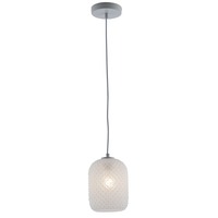 Válec - FAN I-ASHFORD-S15 BCO Závěsné svítidlo Ashford Ovale, bílé, 1 x E27, 15 x 150 cm - FANEUROPE