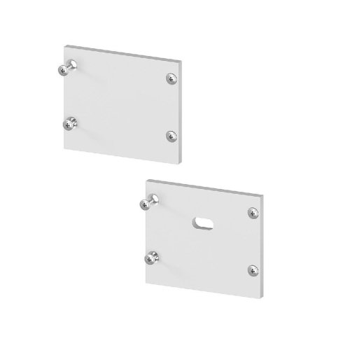 Difuzory a koncovky - Koncovka profilu GK22-7 stříbrná - foto 1