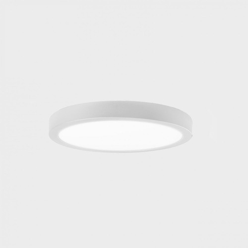 Kruhová - KHL K51700.04.SR.WH-WH.OP.ST.8.40.PU DISC SLIM stropní svítidlo bílá 24 W 4000K PUSH - KOHL-Lighting - foto 1