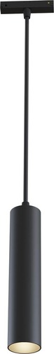 Lištové Magnetic Maytoni S35 - M TR016-2-12W3K-B Závěsné svítidlo pro kolejnicový systém Focus 3000K 12W teplá bílá 800lm černý hliník pro kolejnicový systém S35 - MAYTONI - foto 1