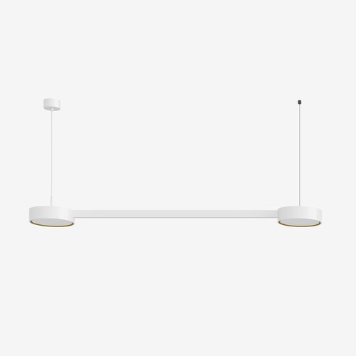 Dekorativní - LU 21.K1.60 Závěsné svítidlo INFINITY II 31W LED 3000K akrylátové sklo bílá 21.K1.60 - LUCIS - foto 1
