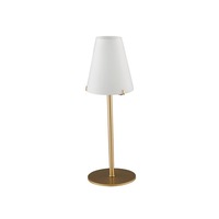Stolní lampy dekorační - FAN I-CANTO/L1 Stolní lampa Lume Canto, zlaté/bílé, 1xG9, 12 x 12 x 35 cm - FANEUROPE