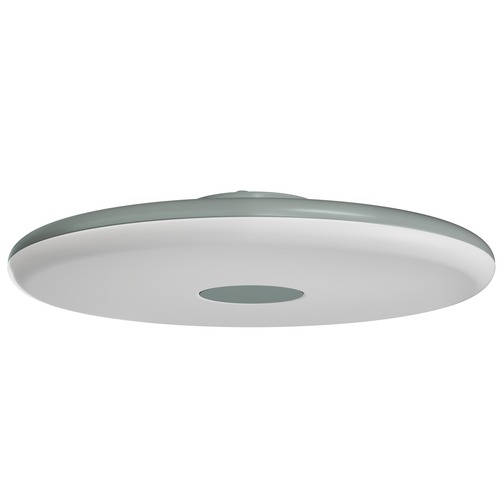 Kruhová - OS ZET60016 ZETA 2 FP stropní/nástěnné plastové svítidlo šedá / bílá - šedá IP40 3000 K 38W LED - OSMONT - foto 1