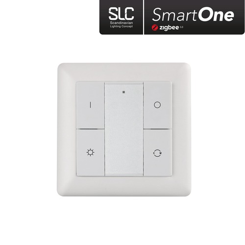 Ovladače - SLC S57005 SLC SmartOne Zigbee Wall Remote 1 x CCT/TW - TLG - foto 1