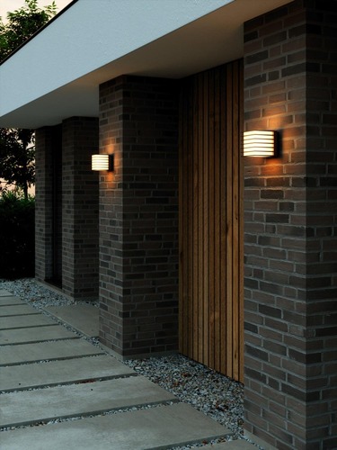 Nástěnná - NOR 2318211003 Fluctus 13 venkovní nástěnné svítidlo černá - NORDLUX - foto 1