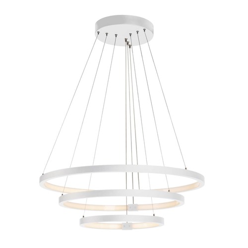 Kruhová - LA 1002914 ONE TRIO DALI Indoor, závěsné LED svítidlo, bílé, 3000/4000K - BIG WHITE (SLV) - foto 1