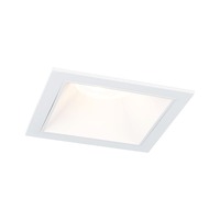 Koupelnová - P 93128 LED vestavné svítidlo 3-krokové-stmívatelné Cole Coin IP44 hranaté 88x88mm Coin 6W 230V stmívatelné 2700K bílá - PAULMANN