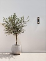 Nástěnná - NV 9492442 Venkovní nástěnné svítidlo REGINA antracitový hliník a čiré sklo E27 2x12W 220-240V bez žárovky IP65 - NOVA LUCE