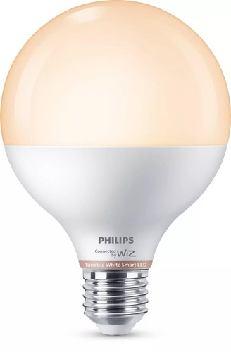 E27 - PH 8720169303058 WiZ Smart LED Žárovka kulová, 75 W, G95 E27 1055lm 2700-6500K - PHILIPS - foto 1