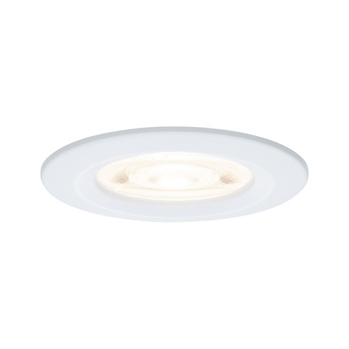 Koupelnová - P 92276 LED vestavné svítidlo Nova GU10 Flat nevýklopné IP44 4,9W 230V 2700K bílá mat - PAULMANN - foto 1