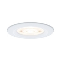 Koupelnová - P 92276 LED vestavné svítidlo Nova GU10 Flat nevýklopné IP44 4,9W 230V 2700K bílá mat - PAULMANN