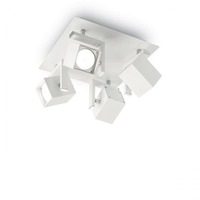 Bodová - ILUX 073583 Bodové stropní svítidlo Ideal Lux Mouse PL4 bianco 073583 4x50W bílé - IDEALLUX