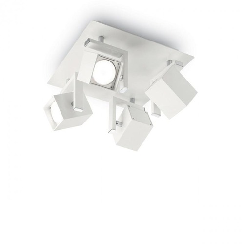 Bodová - ILUX 073583 Bodové stropní svítidlo Ideal Lux Mouse PL4 bianco 073583 4x50W bílé - IDEALLUX - foto 1