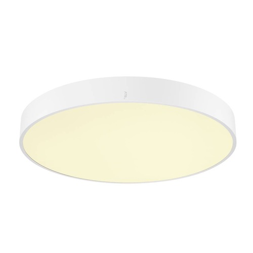 Kruhová - LA 1007301 MEDO® PRO 60 nástěnné a stropní nástavbové svítidlo, kulaté, 3000/4000K, 39W, DALI, Touch, 80°, UGR<19, bílá - BIG WHITE (SLV) - foto 1