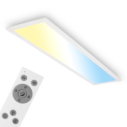 Hranatá - BRILO 7399016 CCT svítidlo LED panel 78 cm 24,5 W 2600lm bílé - BRILO - foto 1