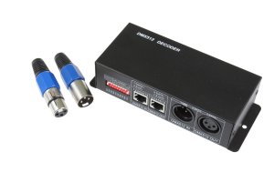 Ovladače, řídící jednotky - LED DMX ovladač 3 kanály