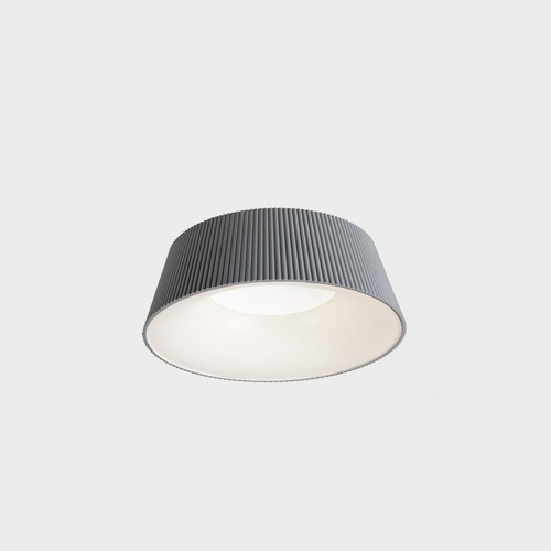 Kruhová - KHL K51400.01.SR.GY-WH.OP.ST.8.30 CHAS stropní svítidlo pr. 460 mm šedá-bílá 30 W CRI >80 3000K Non-Dimm - KOHL-Lighting - foto 1